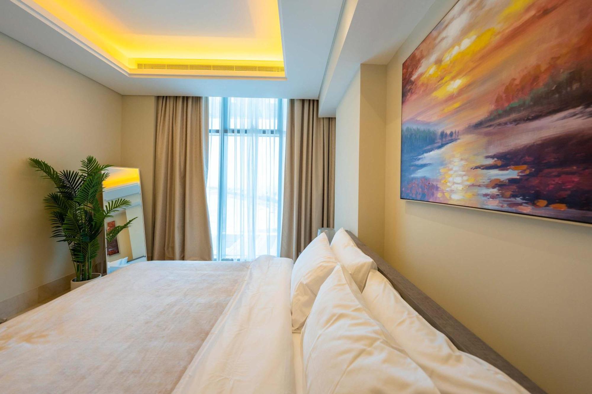 Spacious Beachfront 2 Bedroom Apartment - The 8 ドバイ エクステリア 写真